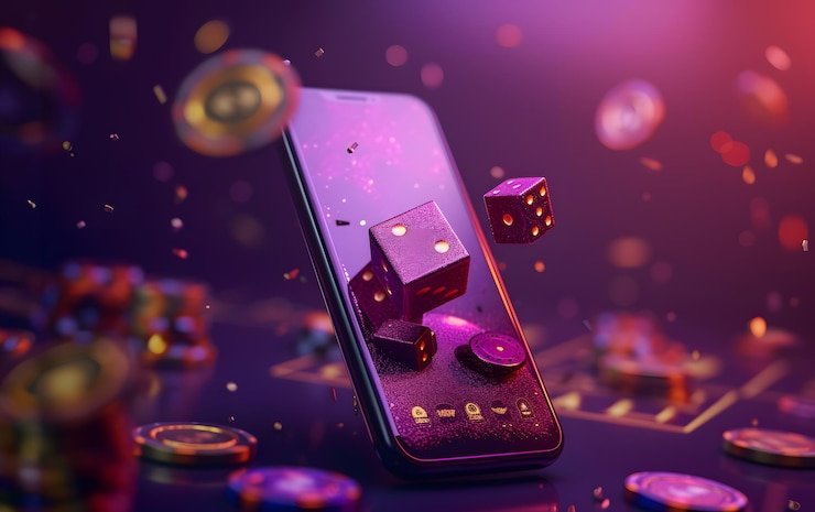 Pengguna bigslot membaca panduan responsible gaming di sebuah layar tablet, menunjukkan kesadaran kontrol diri