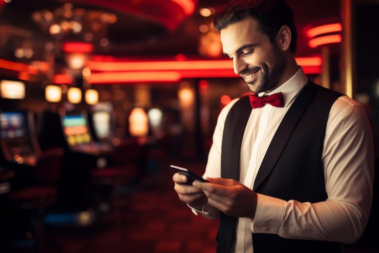 Suasana aktivitas bermain sports dan casino di platform hiburan digital
